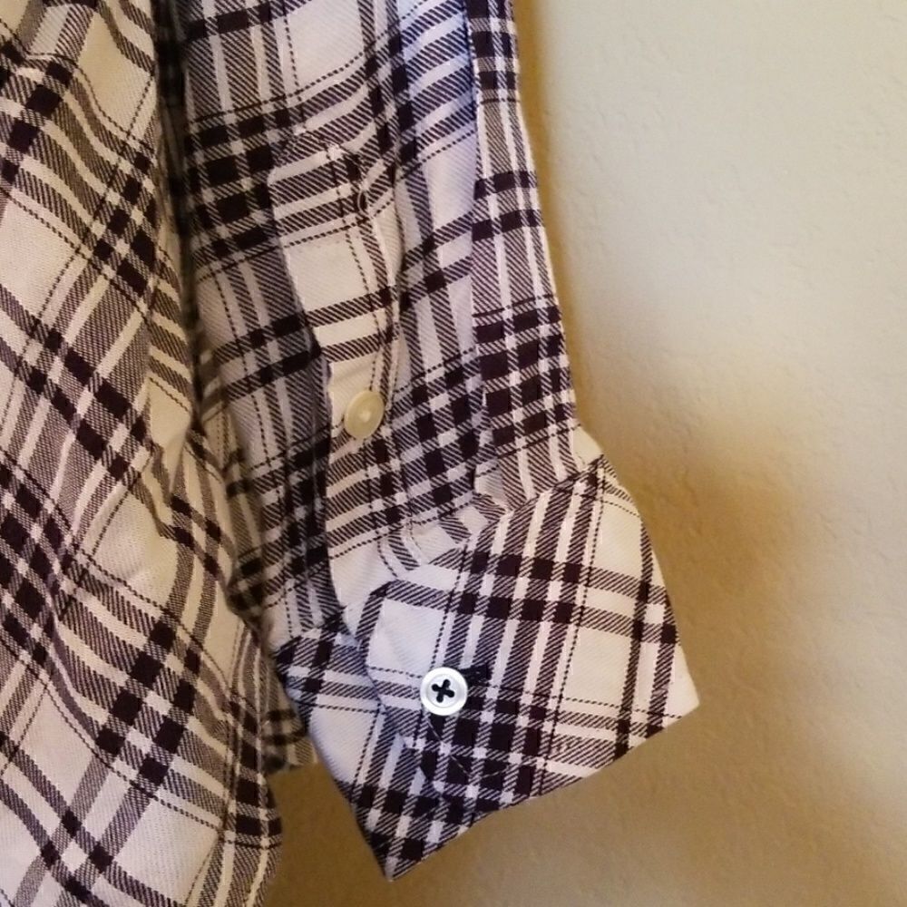 NWT Talbots Button Up Top - Picture 6 of 8